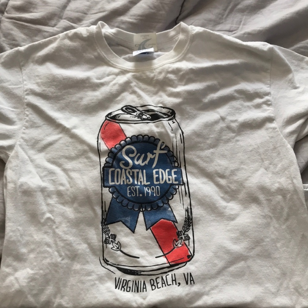 coastal edge tee shirt